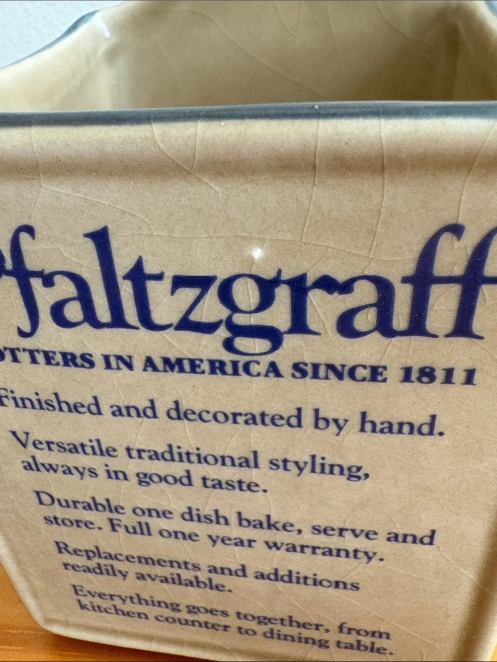 Pfaltzgraff add rare